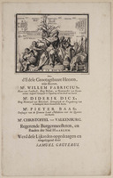 KG 06505
<br/>
Tweede Titelblad lijkrede op dood Maria Stuart, 1695
<br/>
<em>Hooghe, Romeyn de (1645-1708)</em>